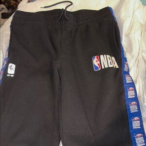 NBA Black Joggers with Logo